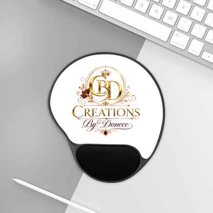 Creations By Donece Logo Mouse Pad with Wrist Rest