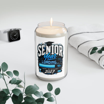 Senior Year Loading 2027 Scented Soy Candle — Graduation Gift Candle (13.75 oz)