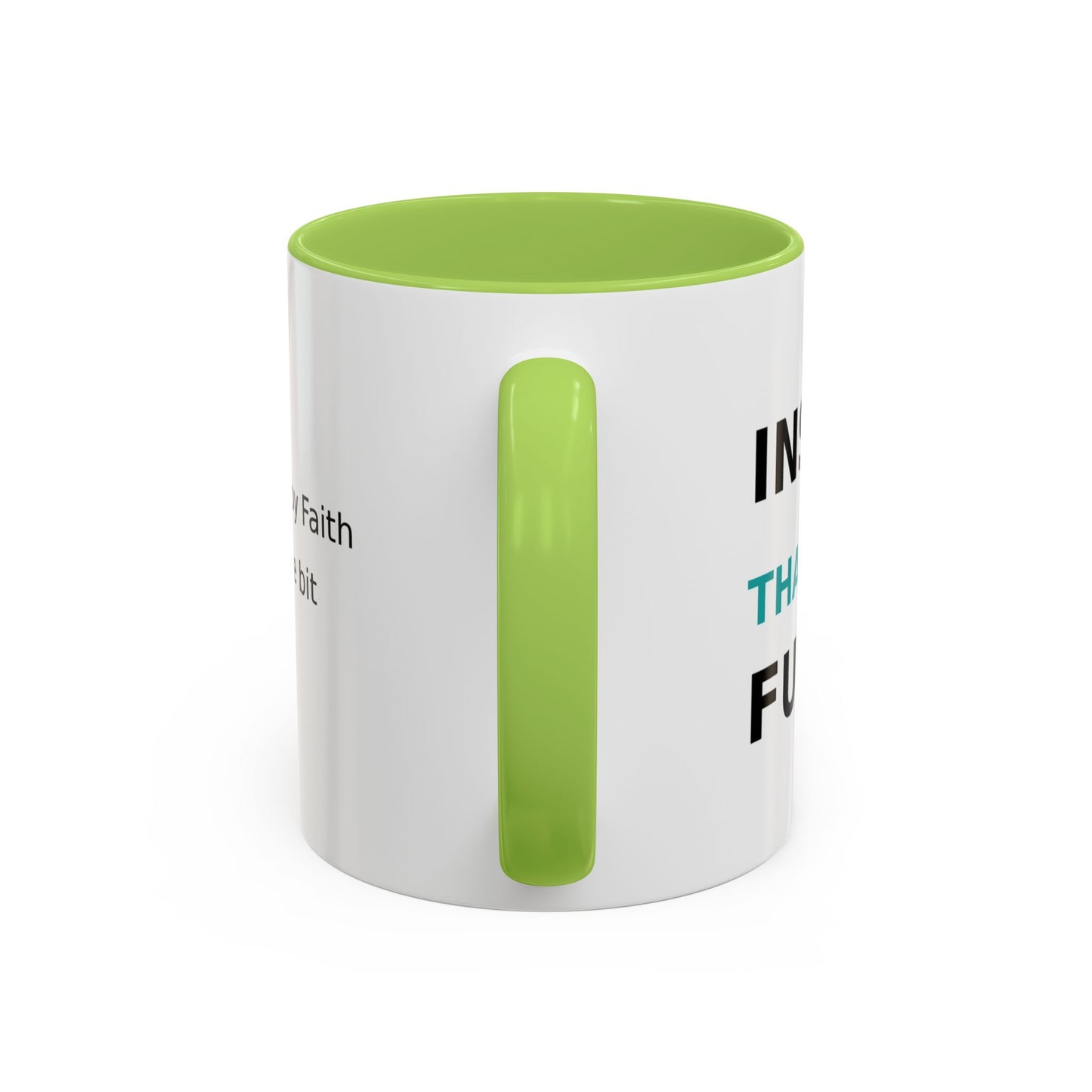 Christian Diabetes Coffee Mug – "Powered by Faith and a Little Bit of Insulin" Accent Mug (11/15oz)