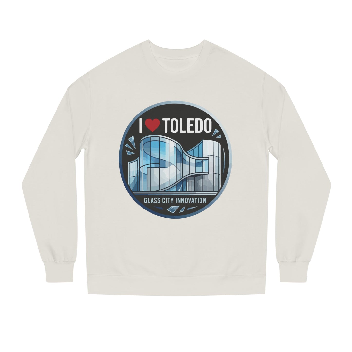 I  Toledo Glass City Sweatshirt — Toledo Skyline Crewneck