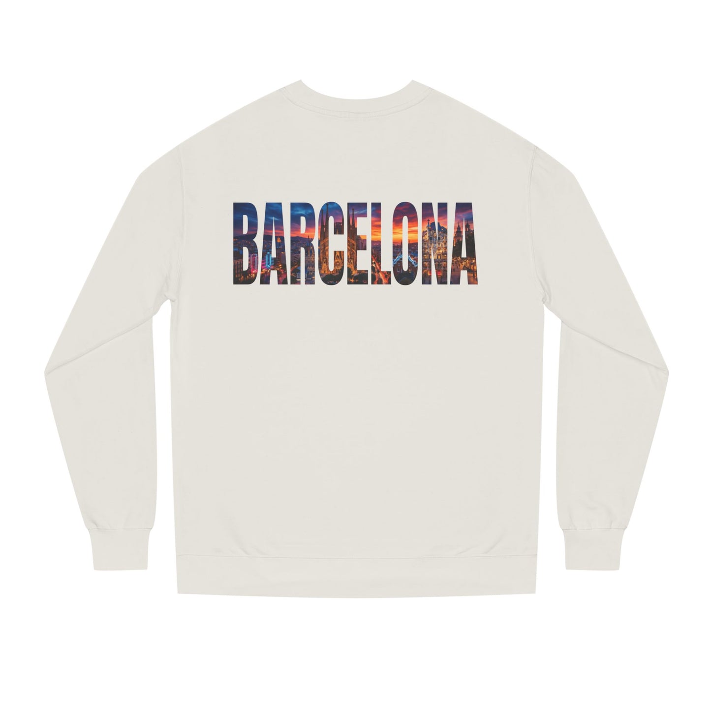 Barcelona Skyline Crewneck Sweatshirt