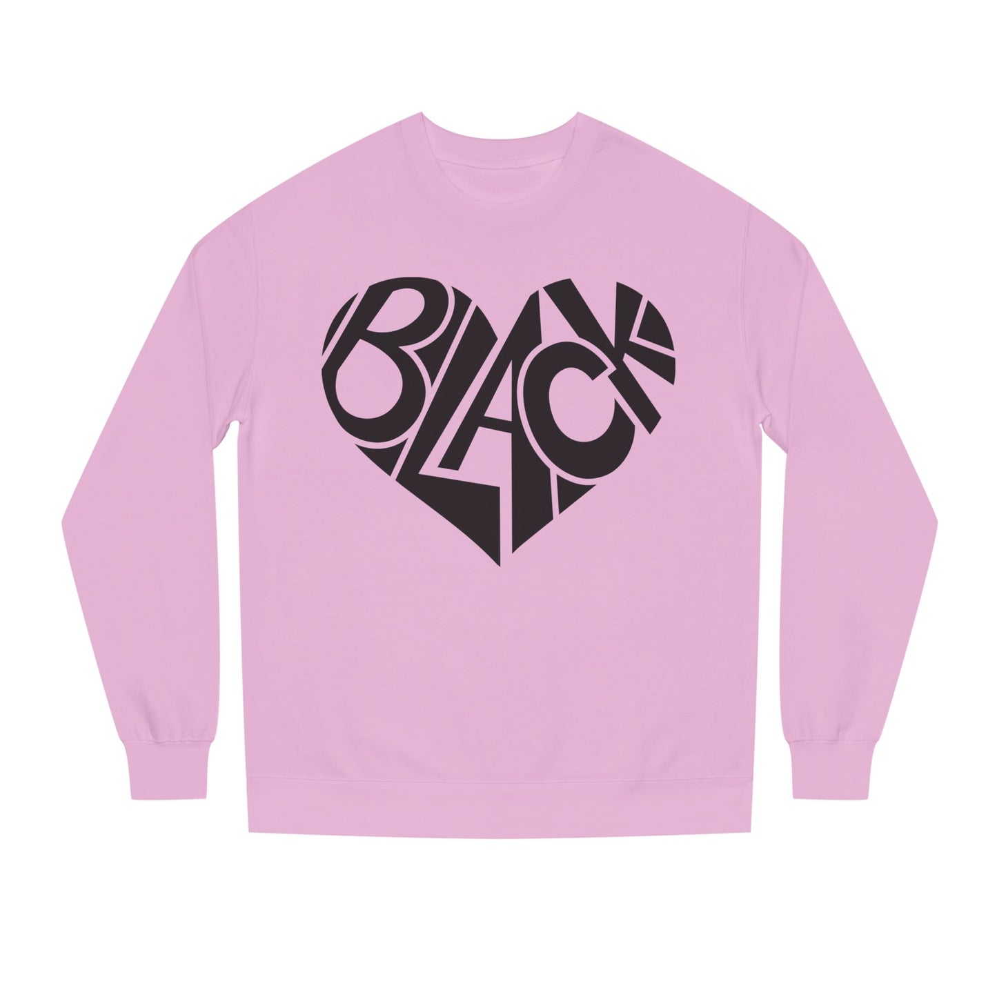 Black Heart Crewneck Sweatshirt