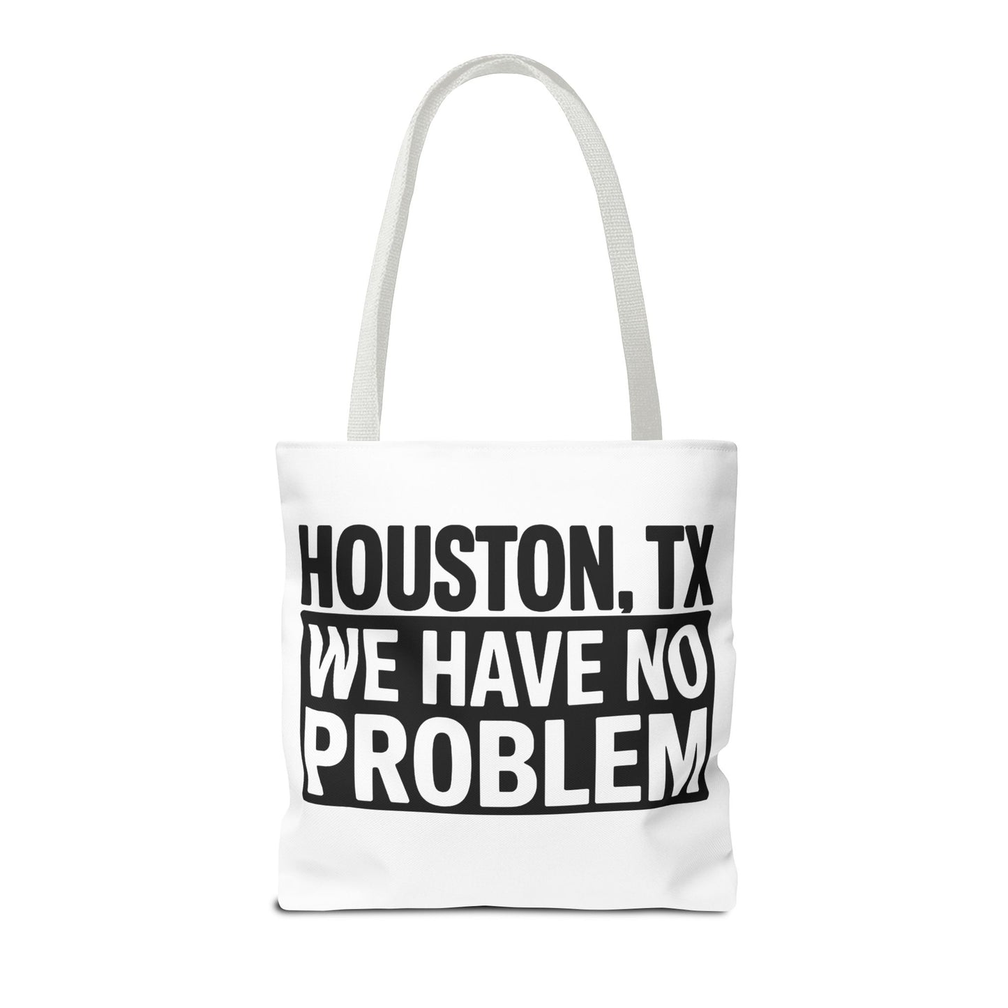 Houston TX Tote Bag — 'We Have No Problem' Graphic Market Tote