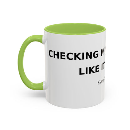 Coffee Mug – 'Monitoring My Blood Sugar Like It’s My Job. Every. Single. Day.'