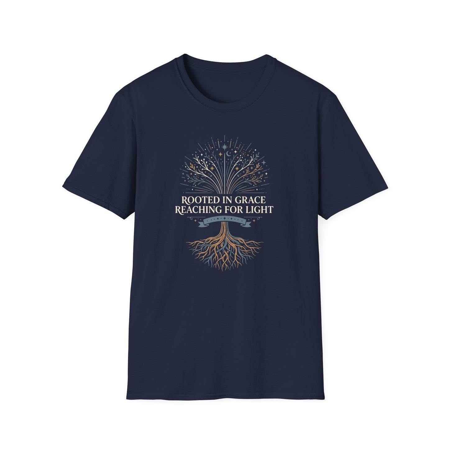 Rooted in Grace Reaching for Light T-Shirt