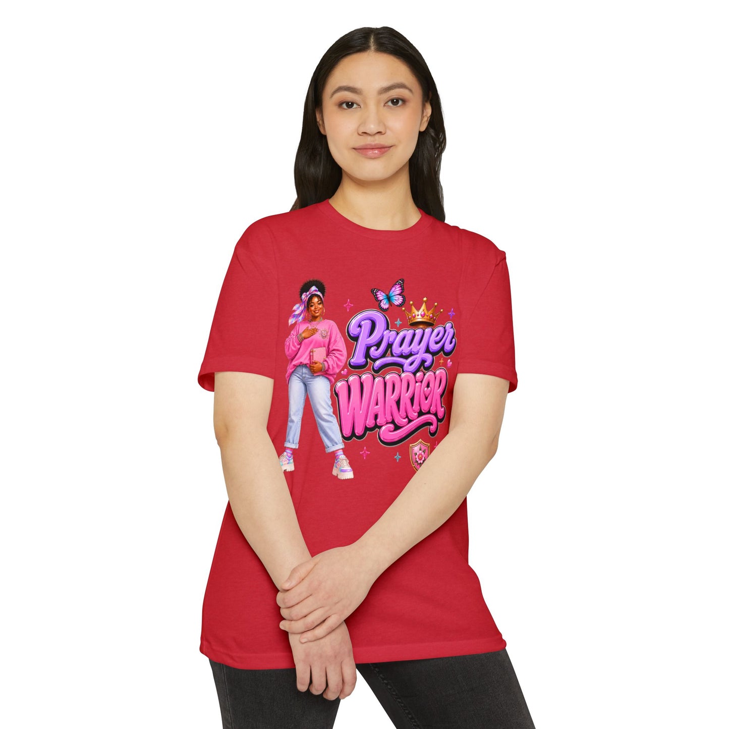 Prayer Warrior T-Shirt — Empowering Faith Graphic Tee