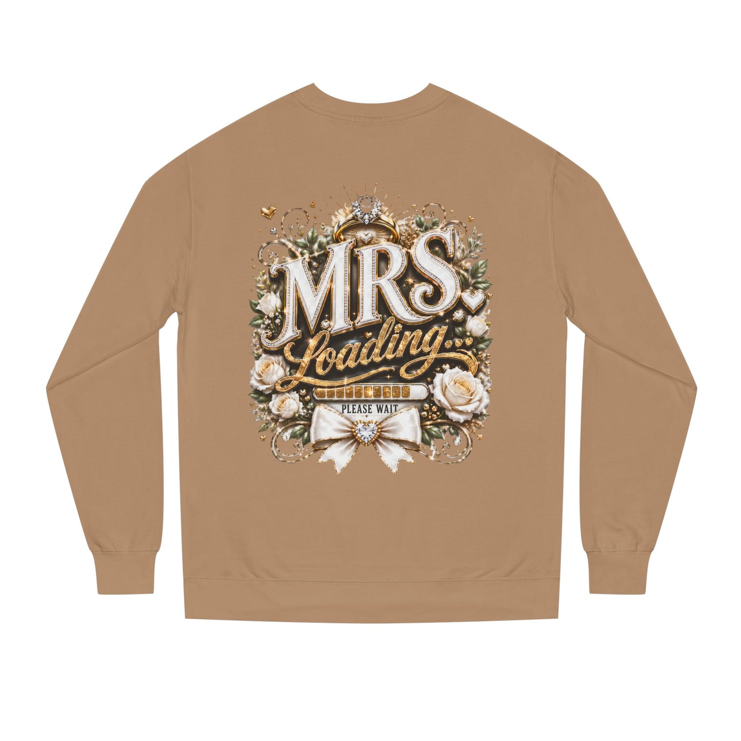 Mrs. Loading Crewneck Sweatshirt – Bridal Bachelorette 'Mrs. Loading' Sweater