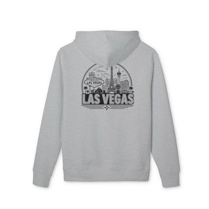 Las Vegas Skyline Hoodie — Retro Casino Cityscape Pullover