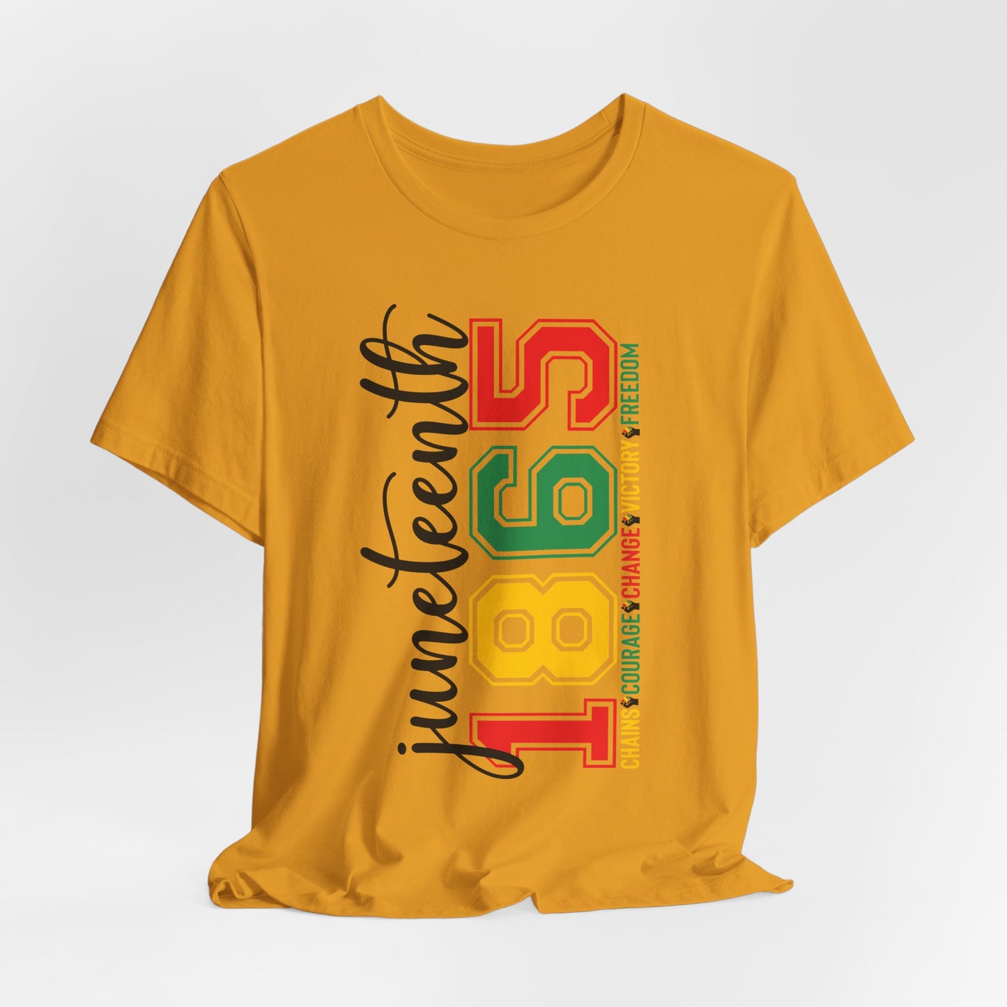 Juneteenth 1865 T-Shirt — Black History Celebration Tee