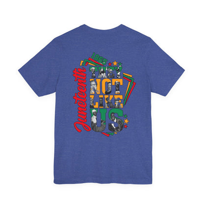Juneteenth "They Not Like Us" Graphic Tee — Juneteenth Celebration T-Shirt