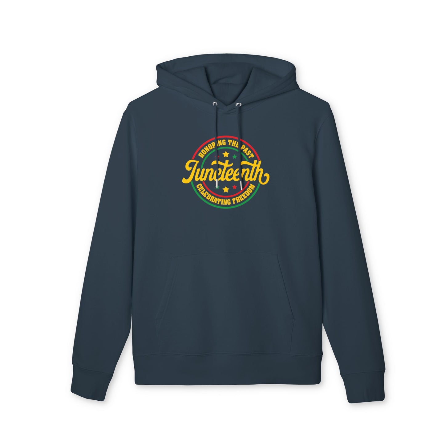Juneteenth Hoodie — Celebrating Freedom Retro Badge Sweatshirt
