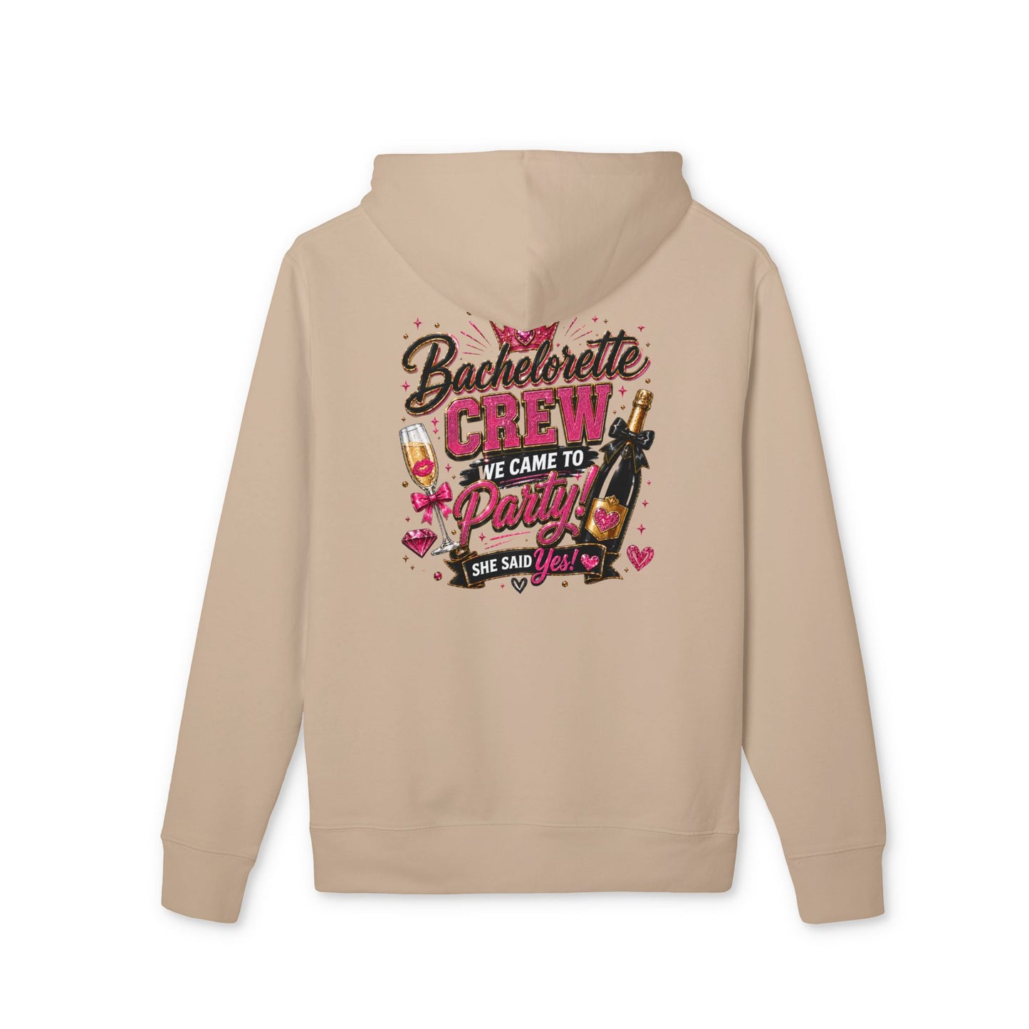 Bachelorette Crew Hoodie — "We Came to Party" Bridal Party Pullover