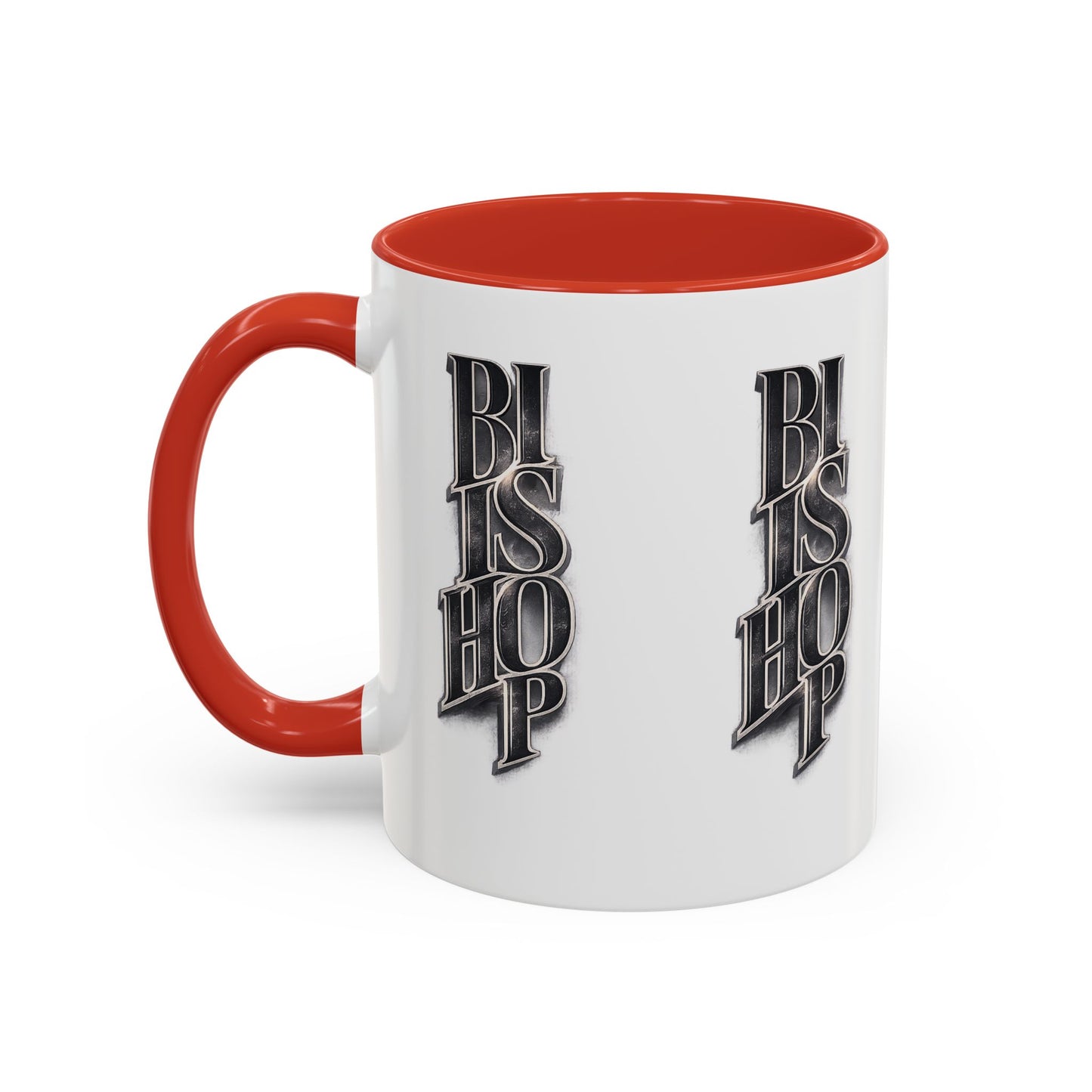 Bishop Vertical Logo Accent Coffee Mug — 11/15oz