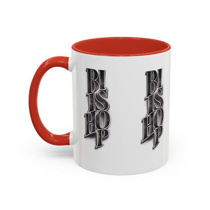 Bishop Vertical Logo Accent Coffee Mug — 11/15oz