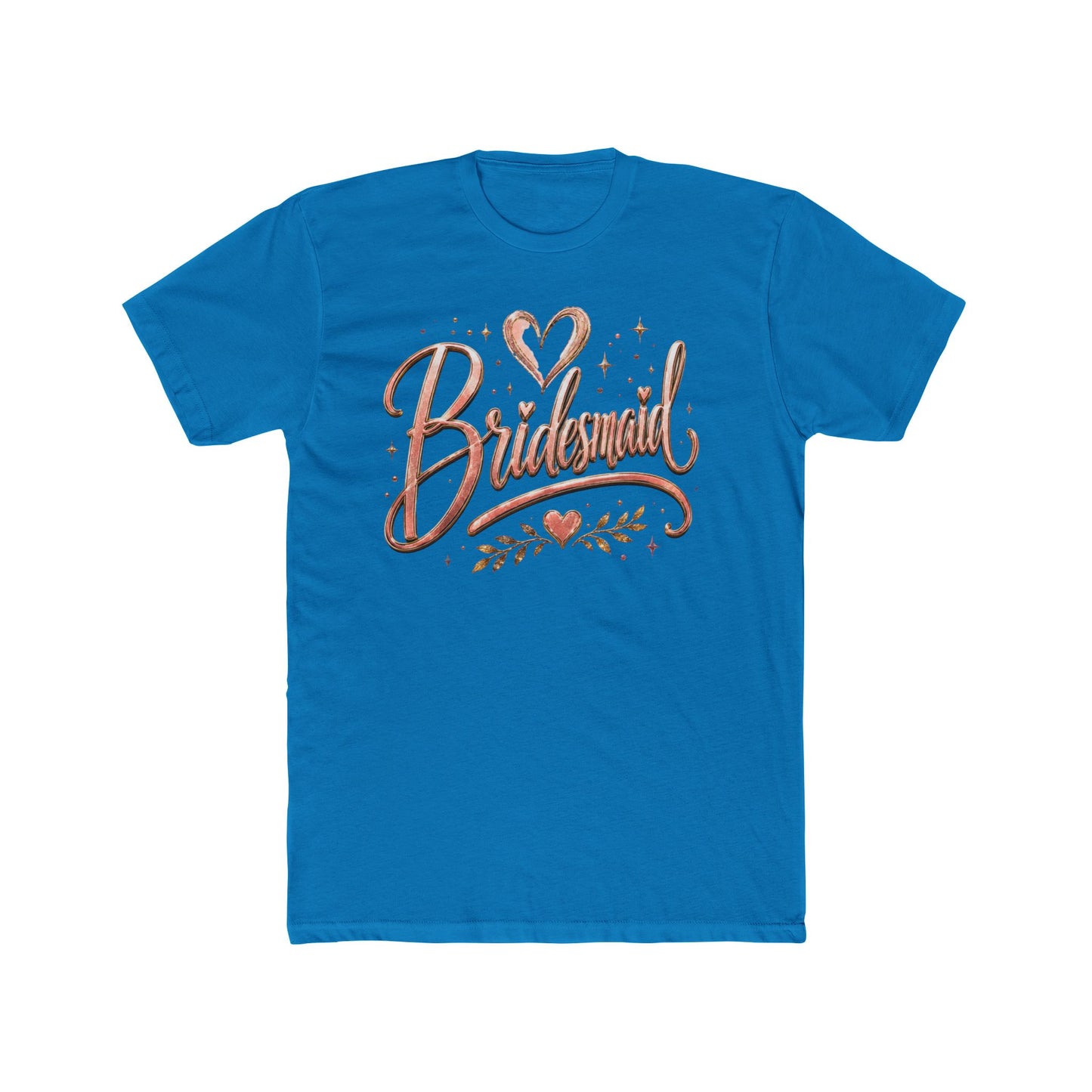 Bridesmaid Rose Gold Script T-Shirt