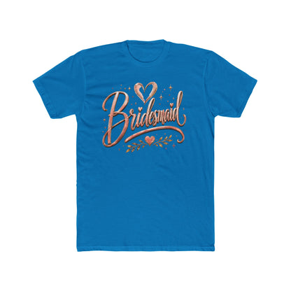 Bridesmaid Rose Gold Script T-Shirt