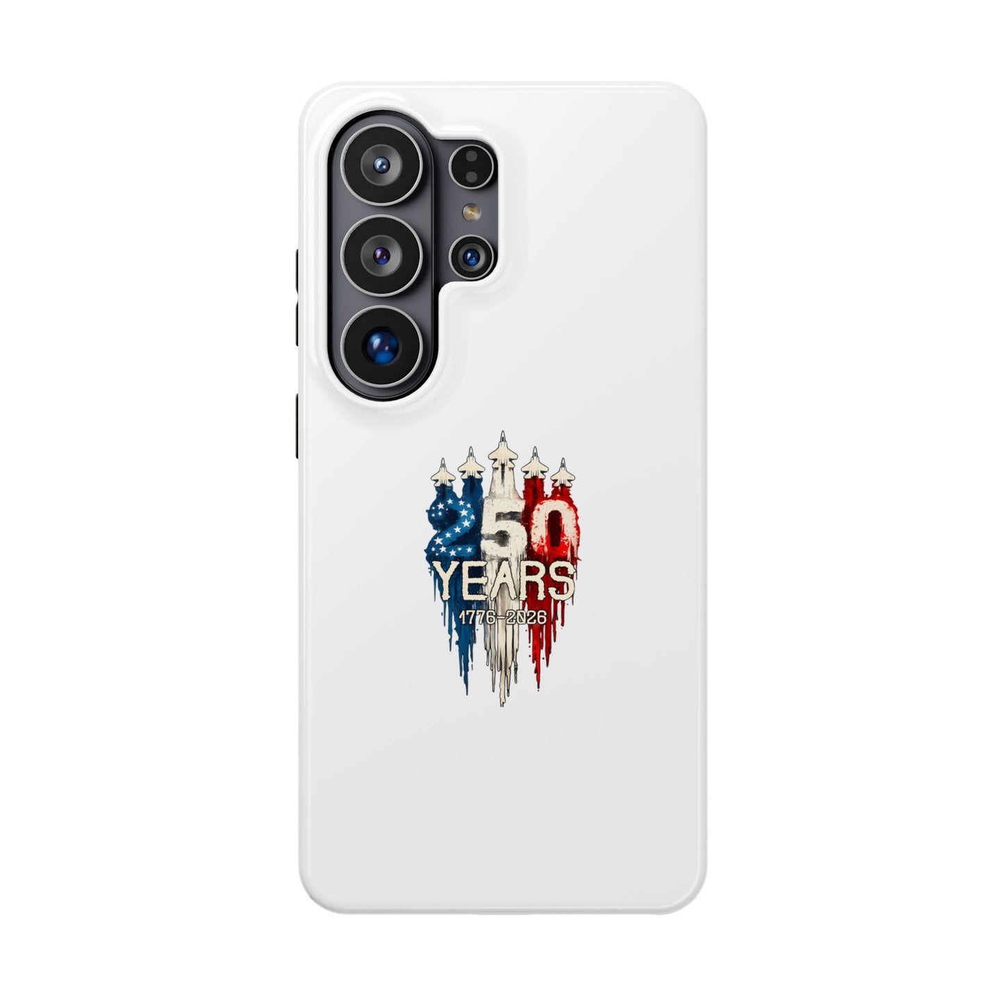 50 Years Patriotic iPhone Case — American Flag Anniversary Magnetic Impact-Resistant Case