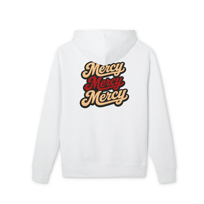 Mercy Mercy Mercy Hoodie — Retro Script Graphic Pullover