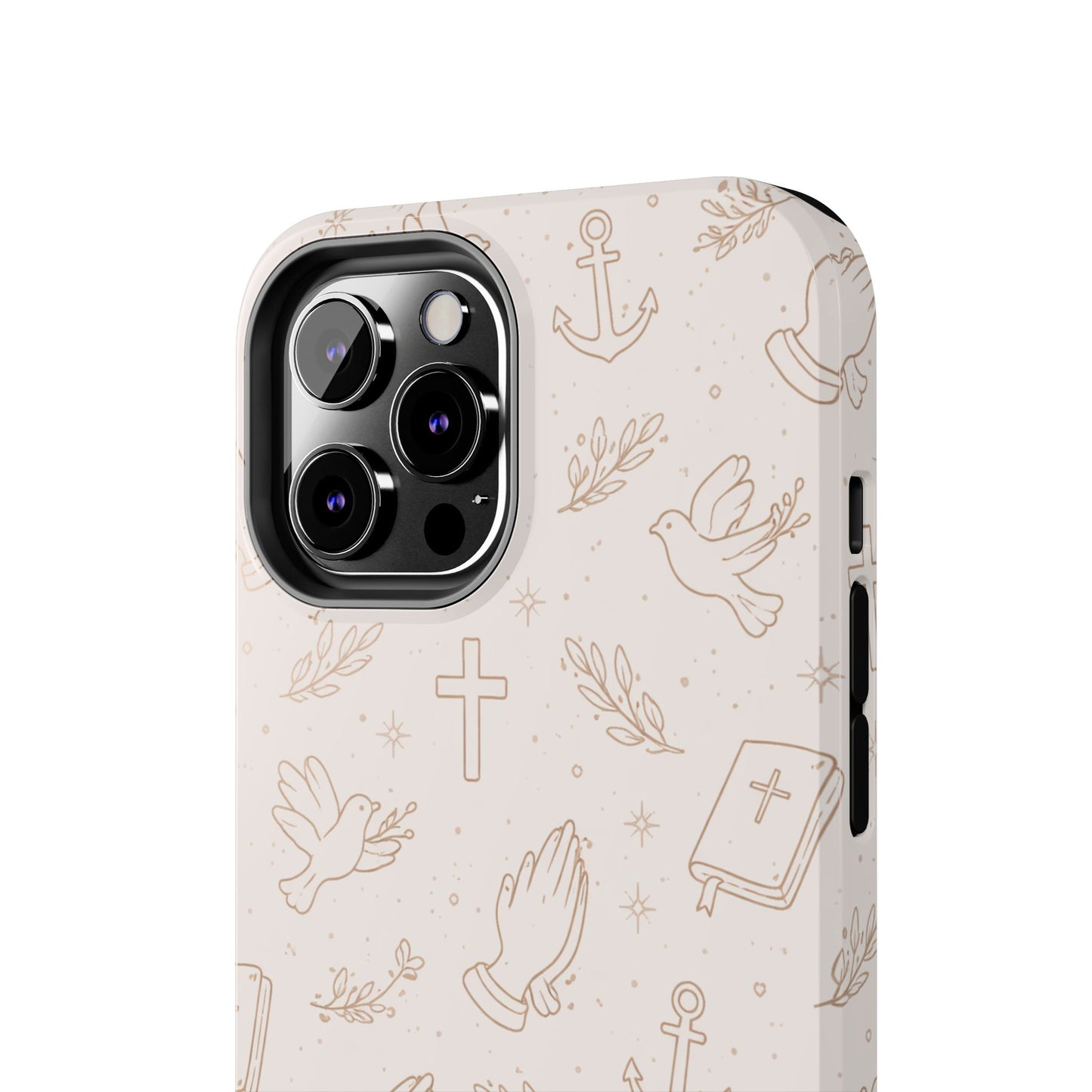 Symbols of Grace Phone Case | Christian Floral iPhone Case