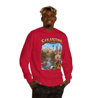 San Antonio Riverwalk Sweatshirt — Texas Travel Scenic Crewneck