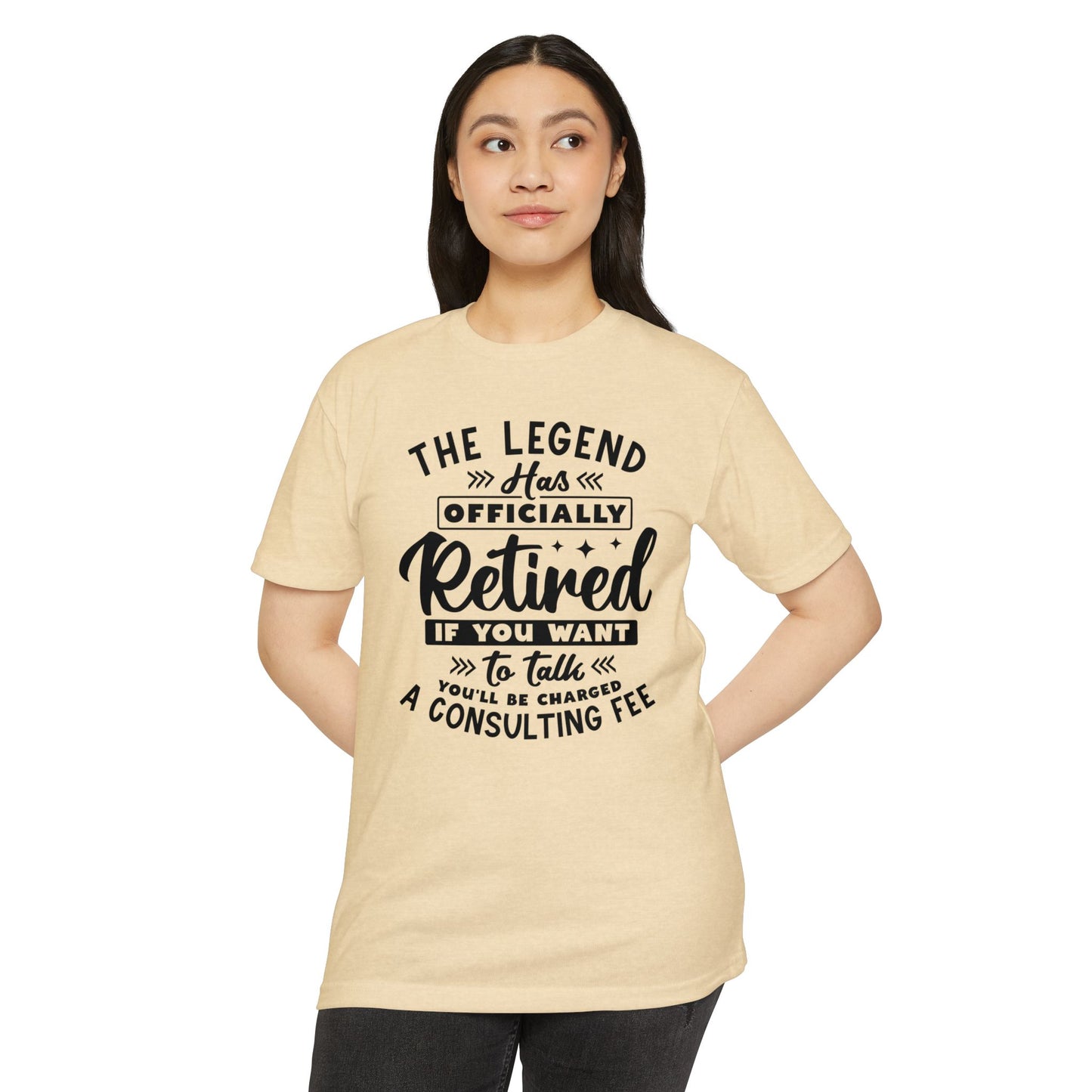 Retired Legend T-Shirt — "The Legend Has Officially Retired" Retirement Gift Tee