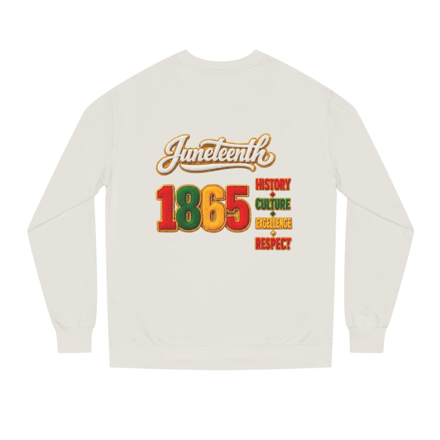 Juneteenth 1865 Sweatshirt — History • Culture • Resilience • Respect