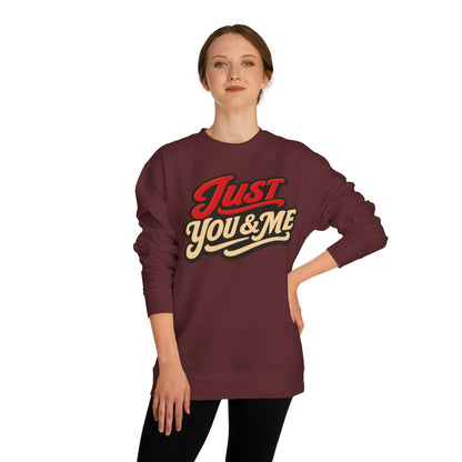 Just You & Me Sweatshirt – Retro Couples Crewneck