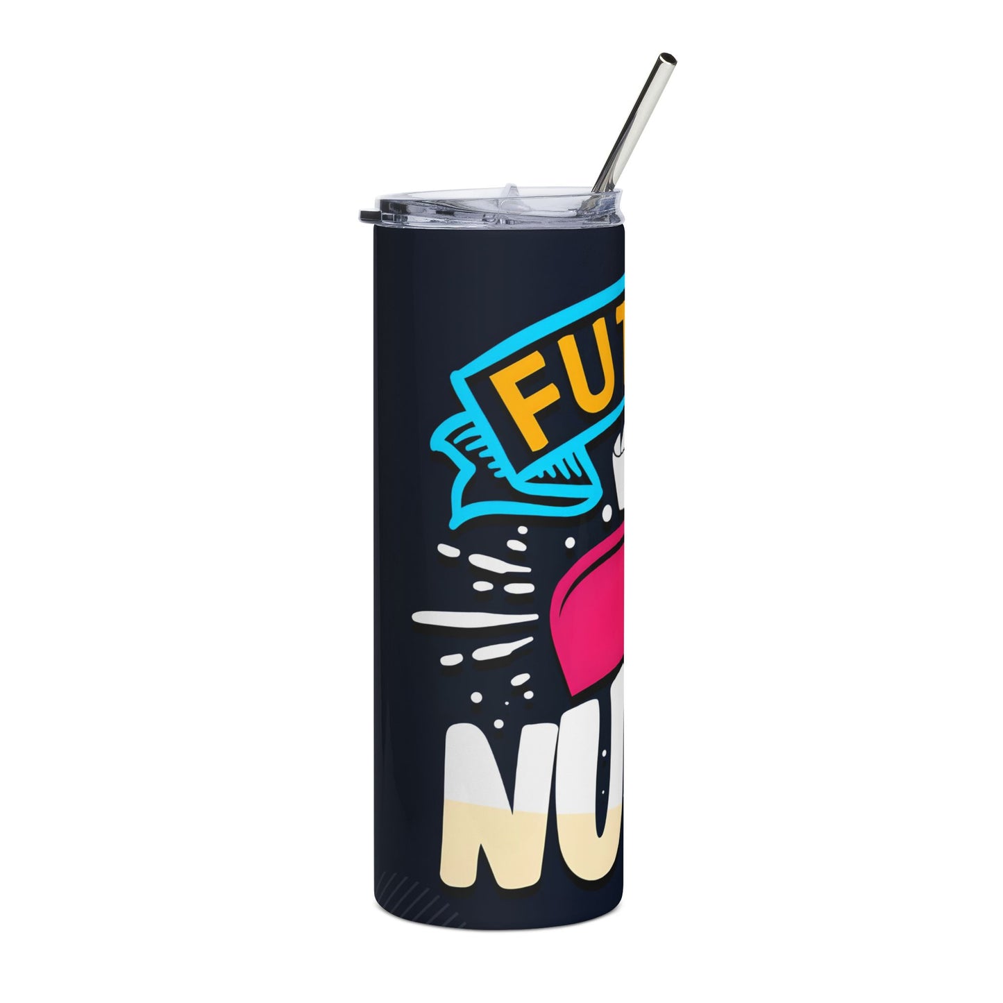 20oz Stainless Tumbler — “Future Nurse” Cute Nursing Graduation Travel Cup