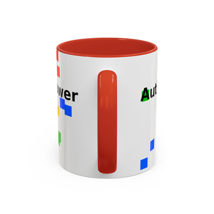 Coffee Mug — Teacher Is My Superpower Accent Ceramic Mug