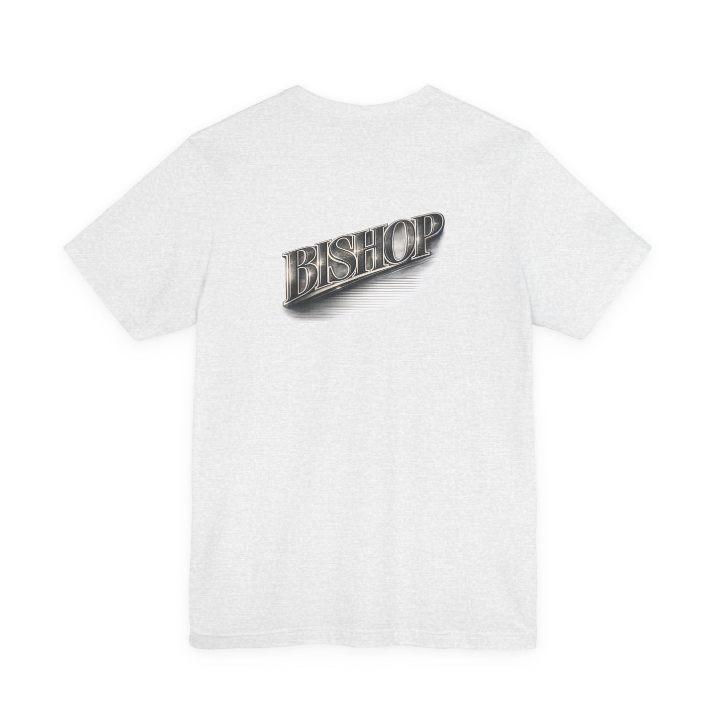 Bishop Retro Chrome Logo T‑Shirt