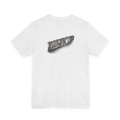 Bishop Retro Chrome Logo T‑Shirt