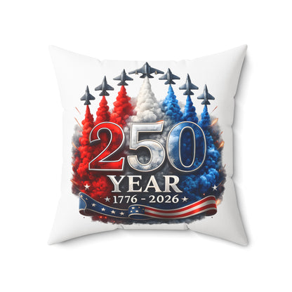 Spun Polyester Square Pillow