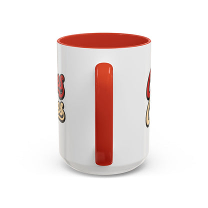Choices Retro Accent Coffee Mug — Vintage Script 11/15oz