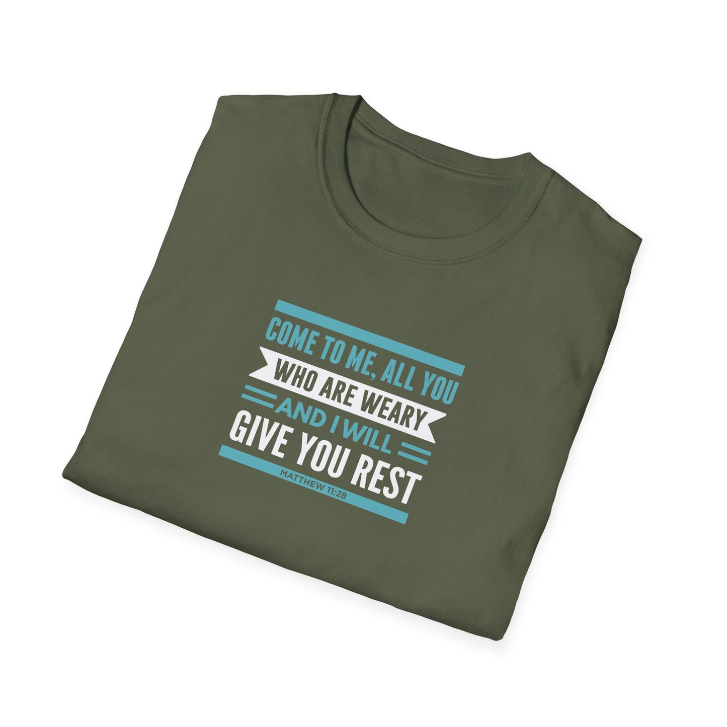 Come to Me, All You WHO Are Weary and I Will Give You REST T-Shirt
