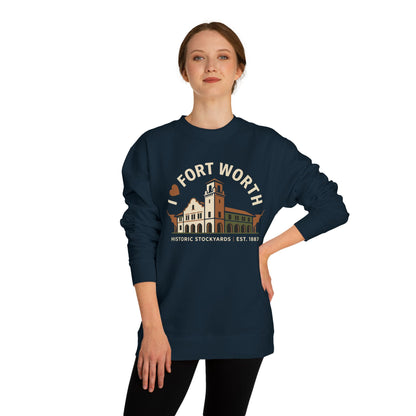 Fort Worth Historic Stockyards Sweatshirt — I  Fort Worth Crewneck