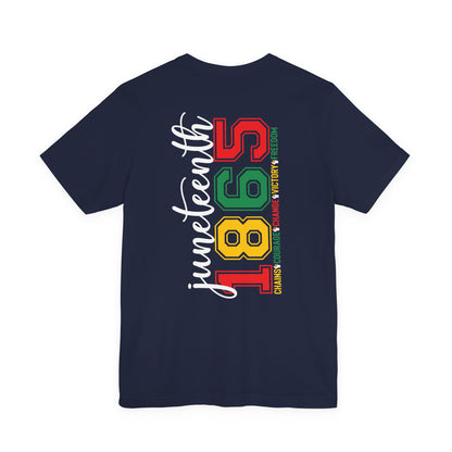 Juneteenth 1865 Celebration Tee — Black History Freedom T-Shirt