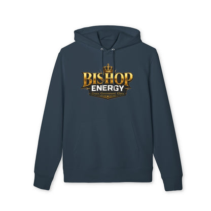 Bishop Energy Hoodie — Gold Crown Logo Pullover