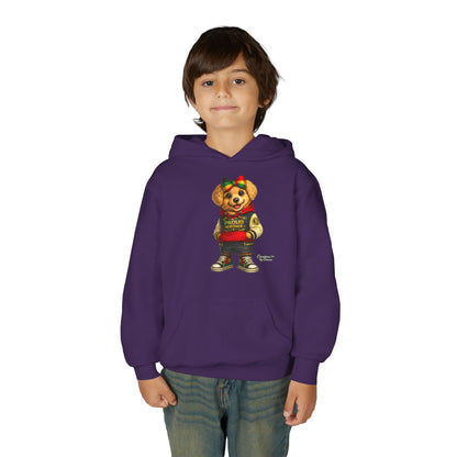 Youth Hoodie — 'Proud Heritage' Teddy Bear Streetwear Kids Pullover