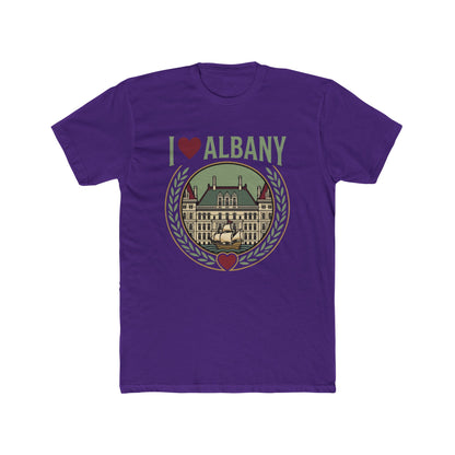 I  Albany T‑Shirt — Vintage Capitol Building City Pride Tee