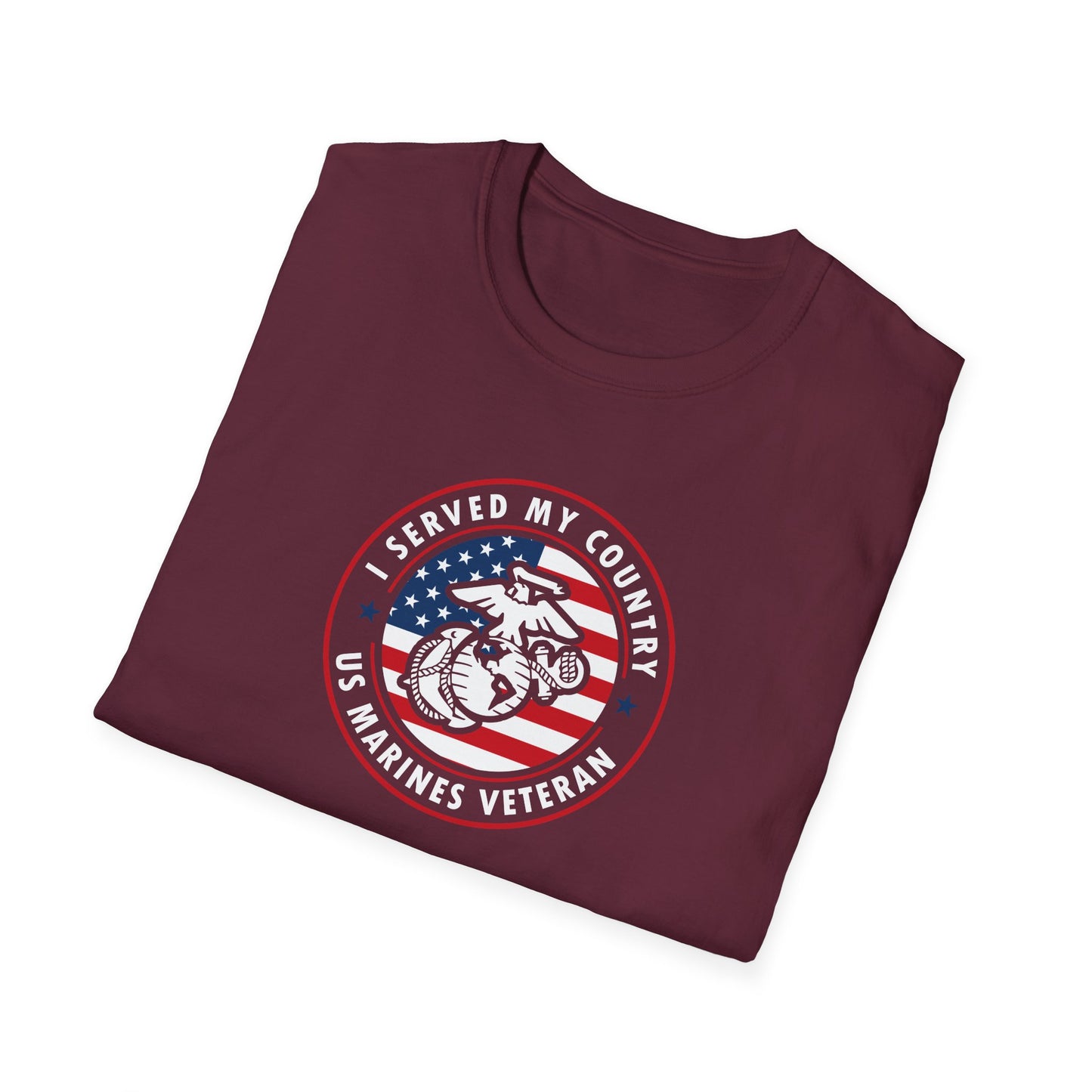 I Served My Country US Marines Veteran T-Shirt
