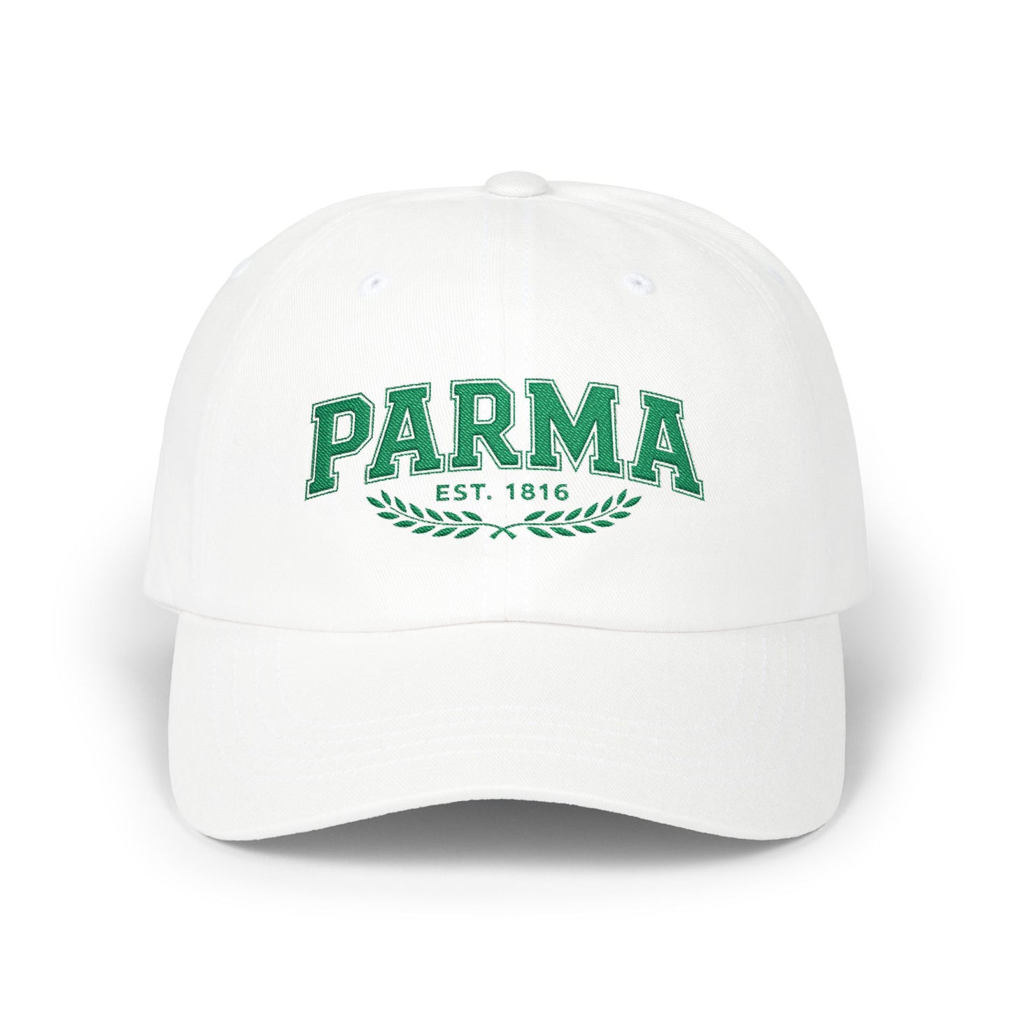 Dad Cap - Parma Vintage Script Baseball Hat (Est. 1816)