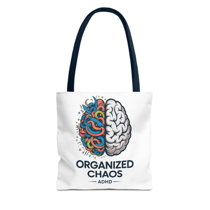 ADHD Tote Bag — "Organized Chaos" Brain Design