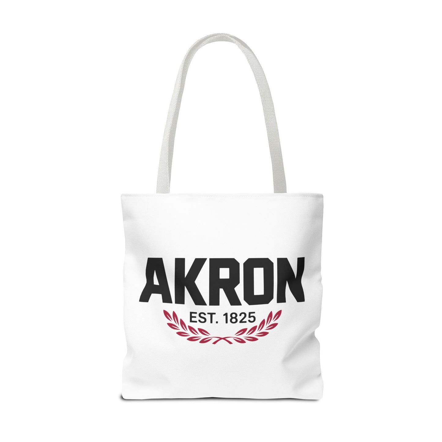 Akron Est. 1825 Tote Bag — City Pride Canvas Tote