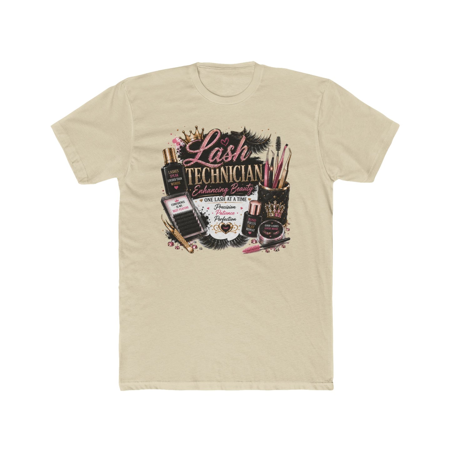 Lash Technician Crew Tee - Eyelash Extension Artist T-Shirt
