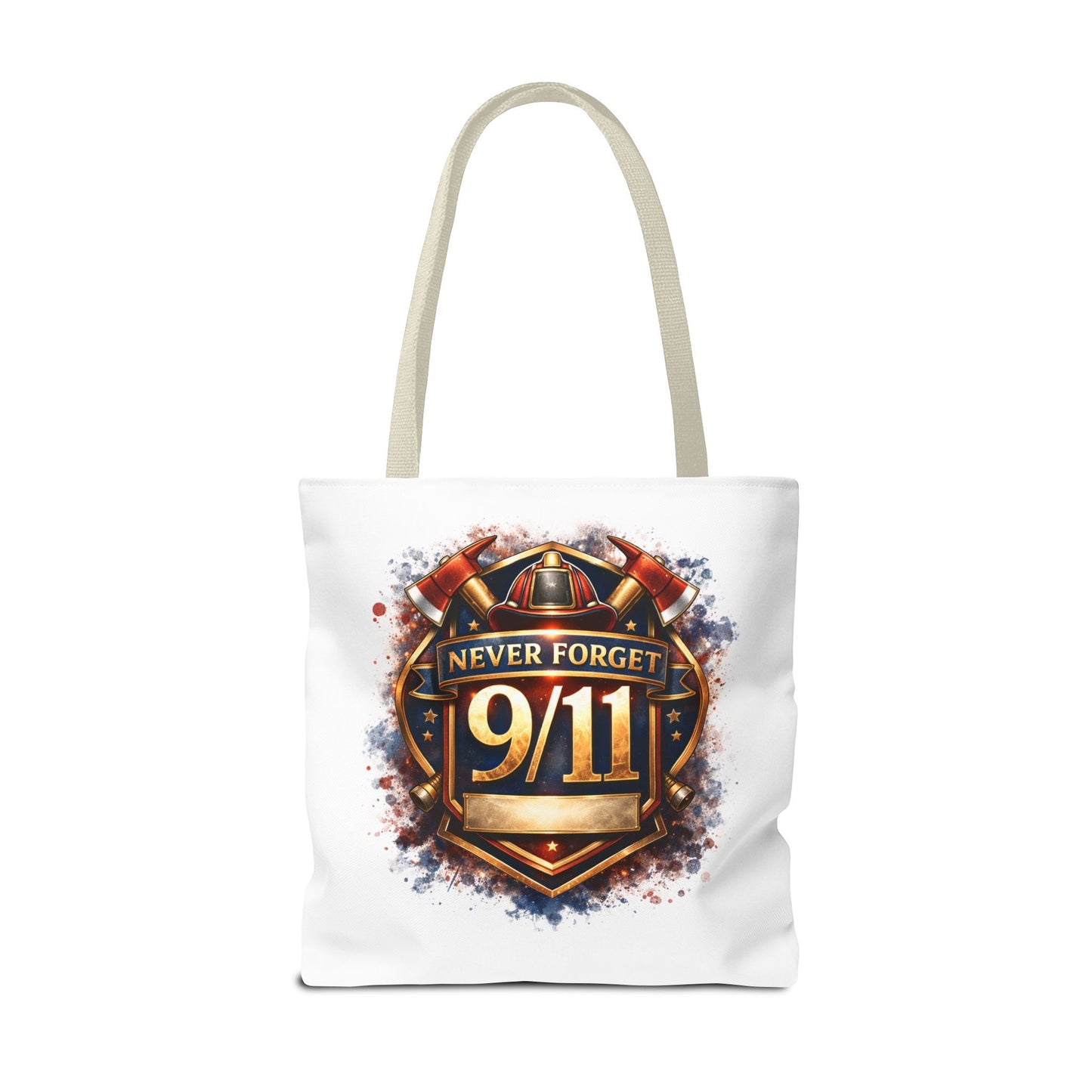 Never Forget 9/11 Memorial Tote Bag