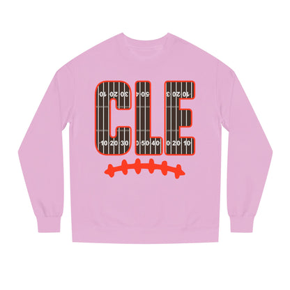 CLE Football Field Crewneck Sweatshirt