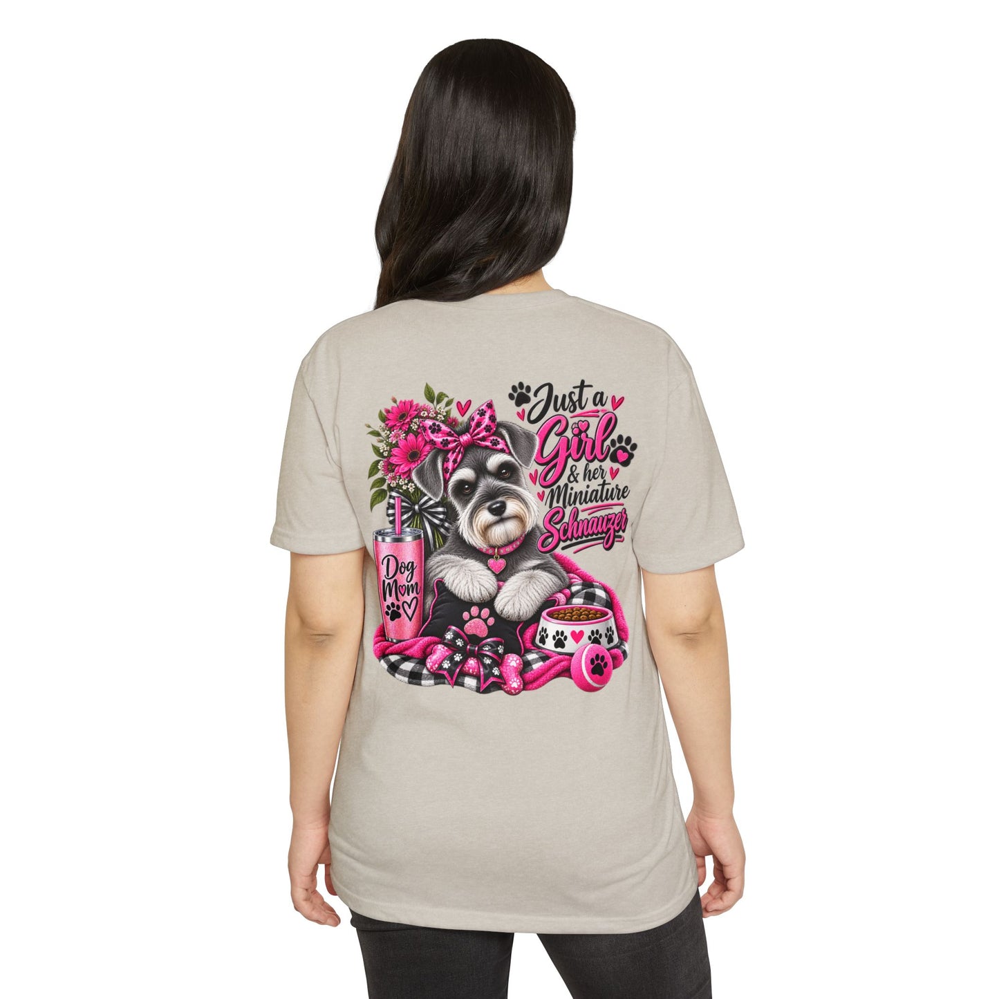 Just a Girl & Her Miniature Schnauzer T-Shirt