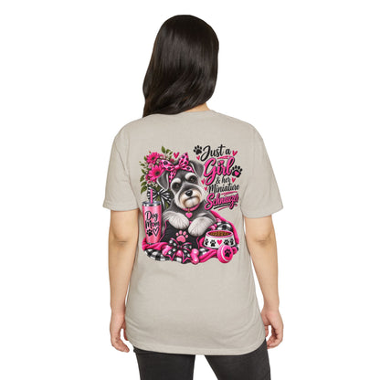 Just a Girl & Her Miniature Schnauzer T-Shirt