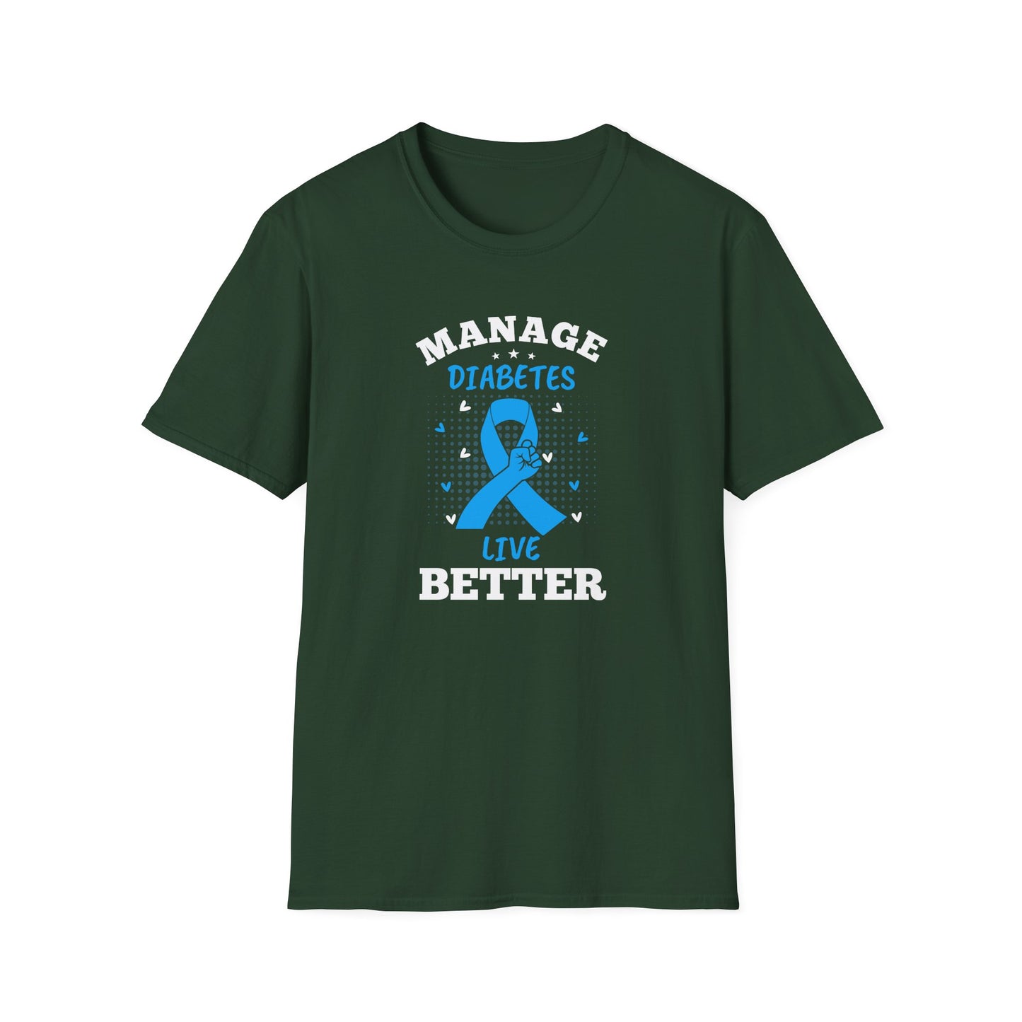 Manage Diabetes Live Better T-Shirt