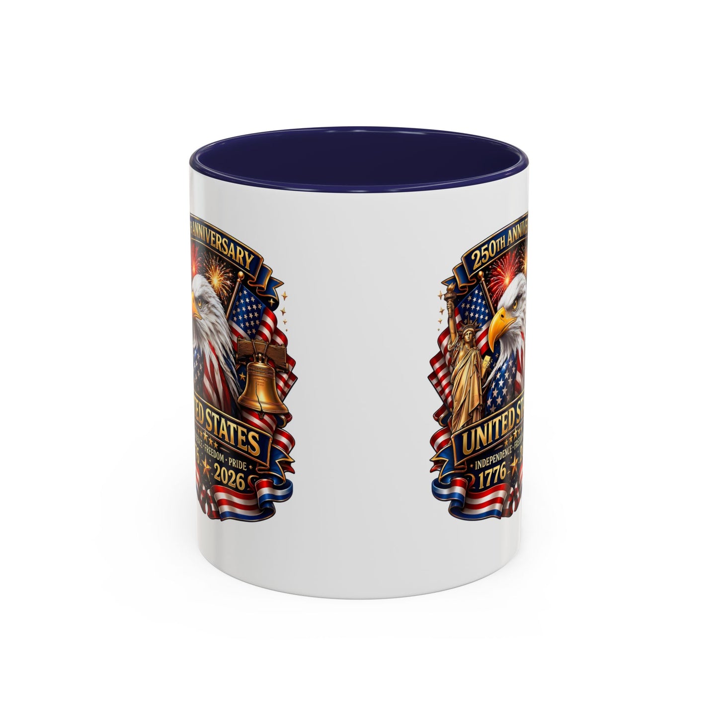 250th Anniversary United States Eagle Coffee Mug – Patriotic 1776–2026 Accent Mug